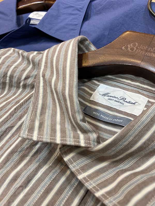 Marvine Pontiak shirt makers Drizzler SH トップス Marvine Pontiak shirt makers Drizzler SH トップス