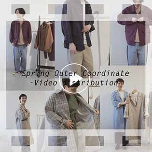 Spring Outer Coordinate -Video distribution-