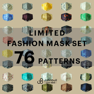 LIMITED FASHION MASK SET 76 PATTERNS