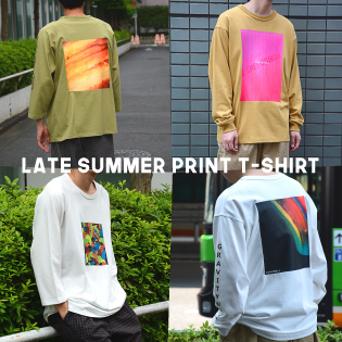 LATE SUMMER PRINT T-SHIRT