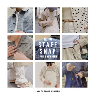 全国 STAFF SNAP -spring new item-