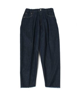 日本製 18ss Johnbull denim eazy sarrouel クリアランス通販売 パンツ