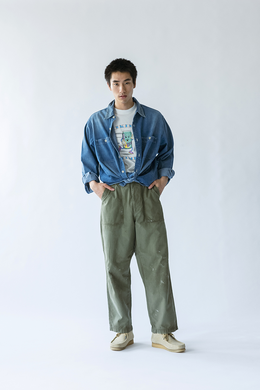 【MEN’S 2023 SPRING&SUMMER】JOHNBULL LOOK アイテム