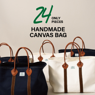 ONLY 24 PIECES HANDMADE CANVAS BAG