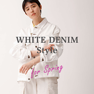 WHITE DENIM for spring