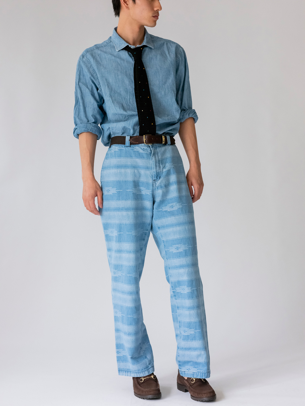 【2023 SPRING&SUMMER】JACQUARD DENIM by JOHNBULL アイテム