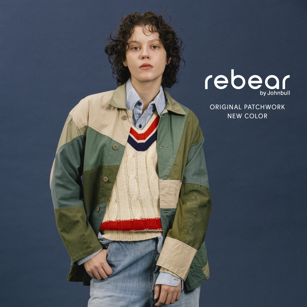 rebear by Johnbull PATCHWORK NEW COLOR – Johnbull Private labo の