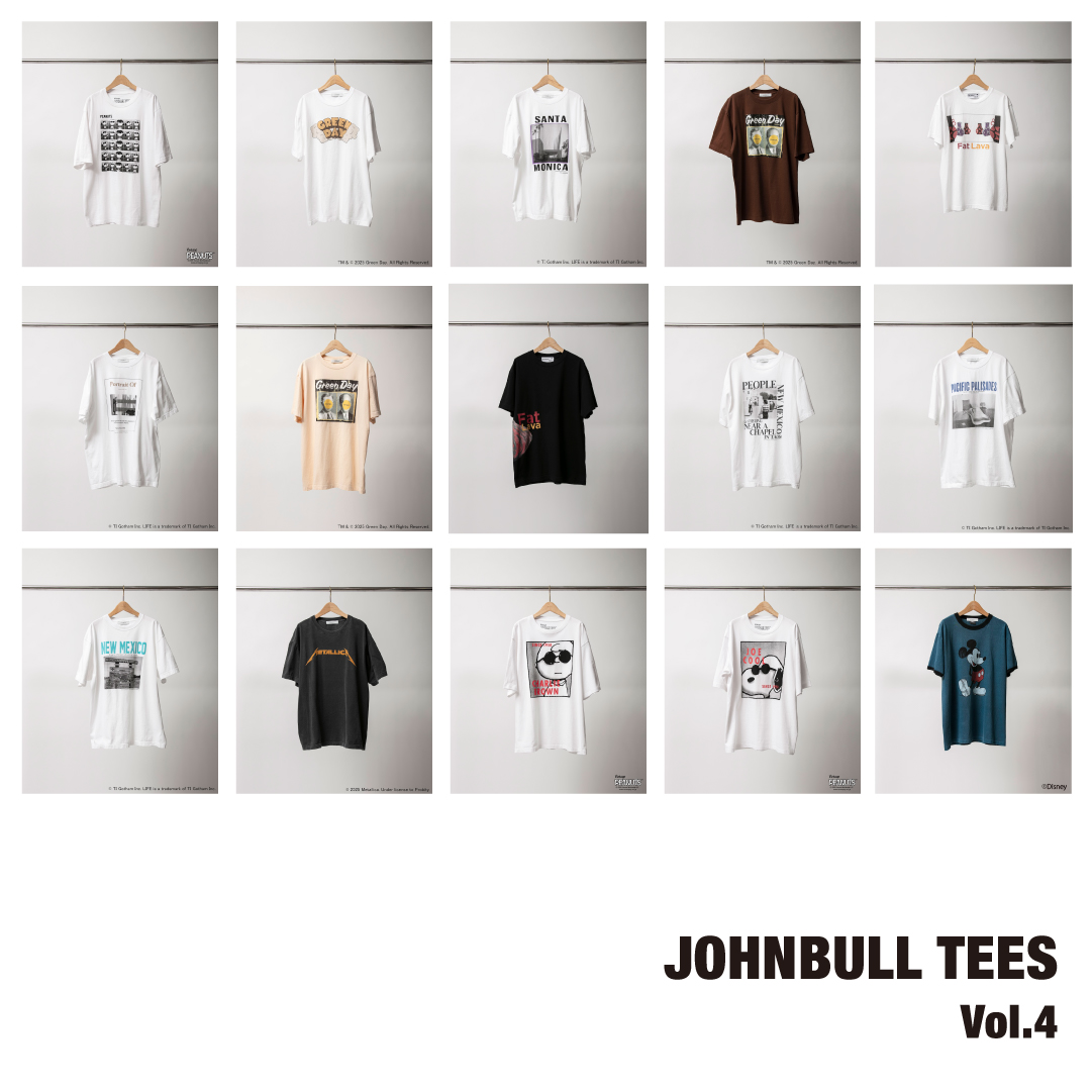 JOHNBULL TEES VOL.4 – Johnbull Private labo のオフィシャルサイト