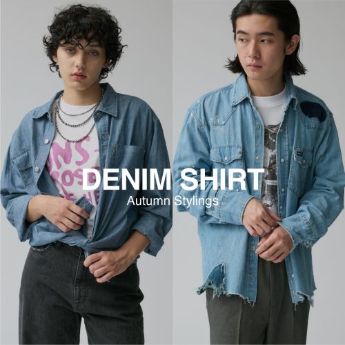 DENIM SHIRT Autumn Stylings