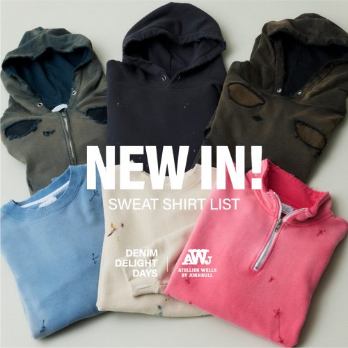 NEW IN ! SWEAT SHIRT LIST
