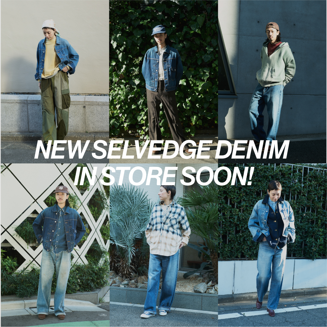 NEW SELVEDGE DENIM IN STORE SOON！ – Johnbull Private labo の