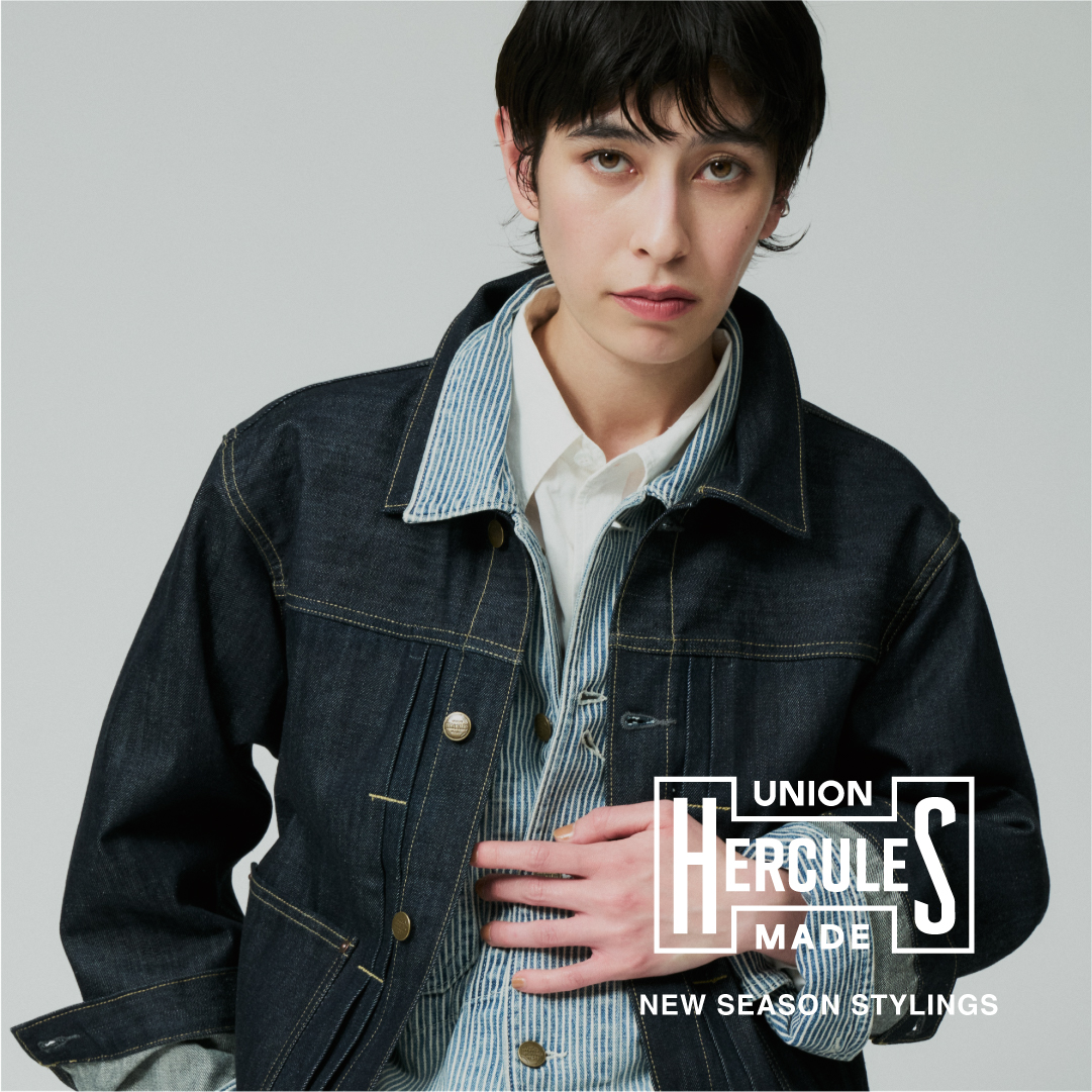 UNION HERCULES ストライプジャケット UNION HERCULES MADE NEW SEASON STYLINGS – Johnbull Private labo の