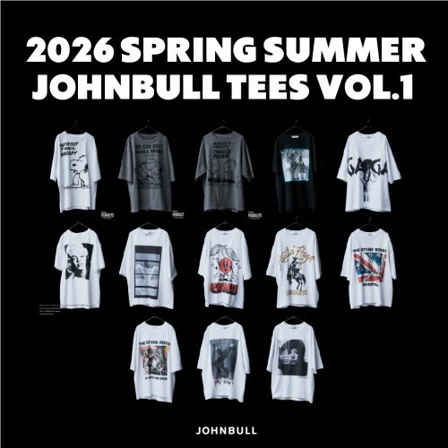 2026 SPRING & SUMMER JOHNBULL TEES VOL.1