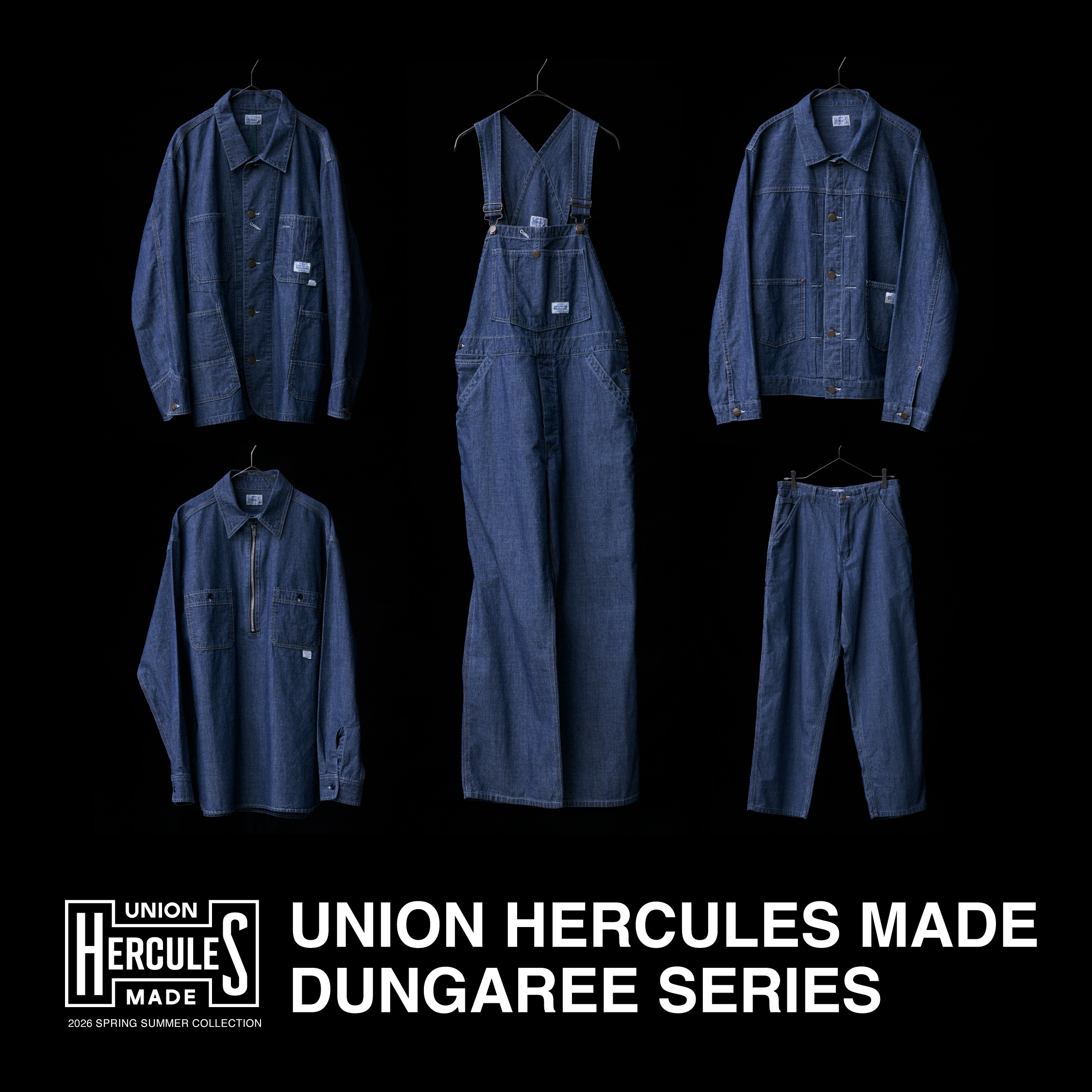 UNION HERCULES MADE DUNGAREE SERIES – Johnbull Private labo の