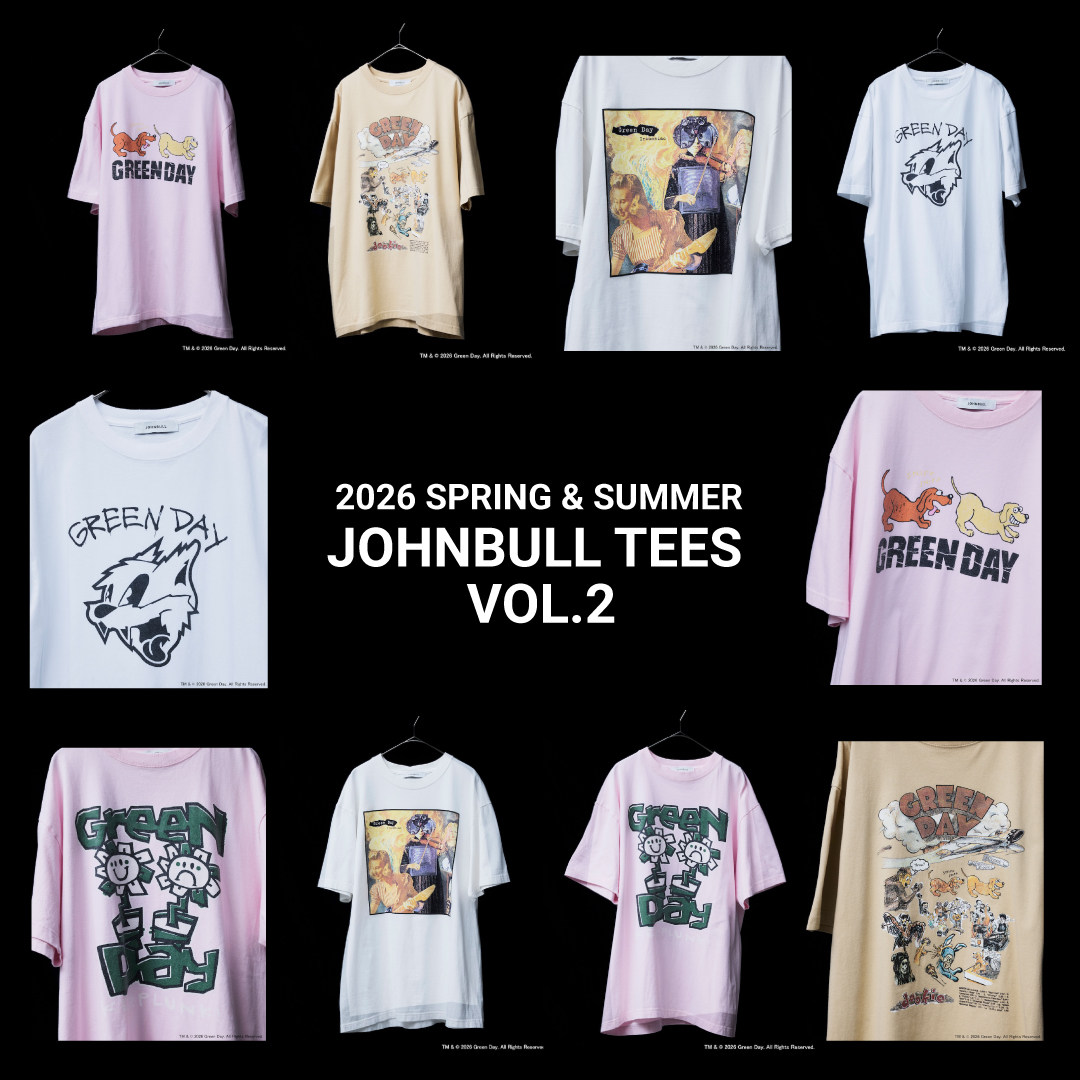 2026 SPRING ＆ SUMMER JOHNBULL TEES VOL.2 – Johnbull Private labo