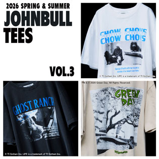 2026 SPRING & SUMMER JOHNBULL TEES VOL.3