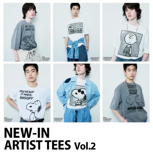 NEW-IN ARTIST TEES VOL.2