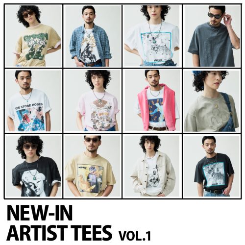 NEW-IN ARTIST TEES VOL.1