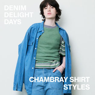 DENIM DELIGHT DAYS CHAMBRAY SHIRT STYLES