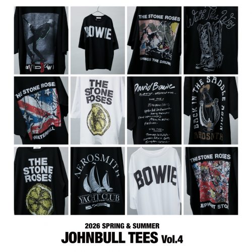 2026 SPRING ＆ SUMMER JOHNBULL TEES VOL.4