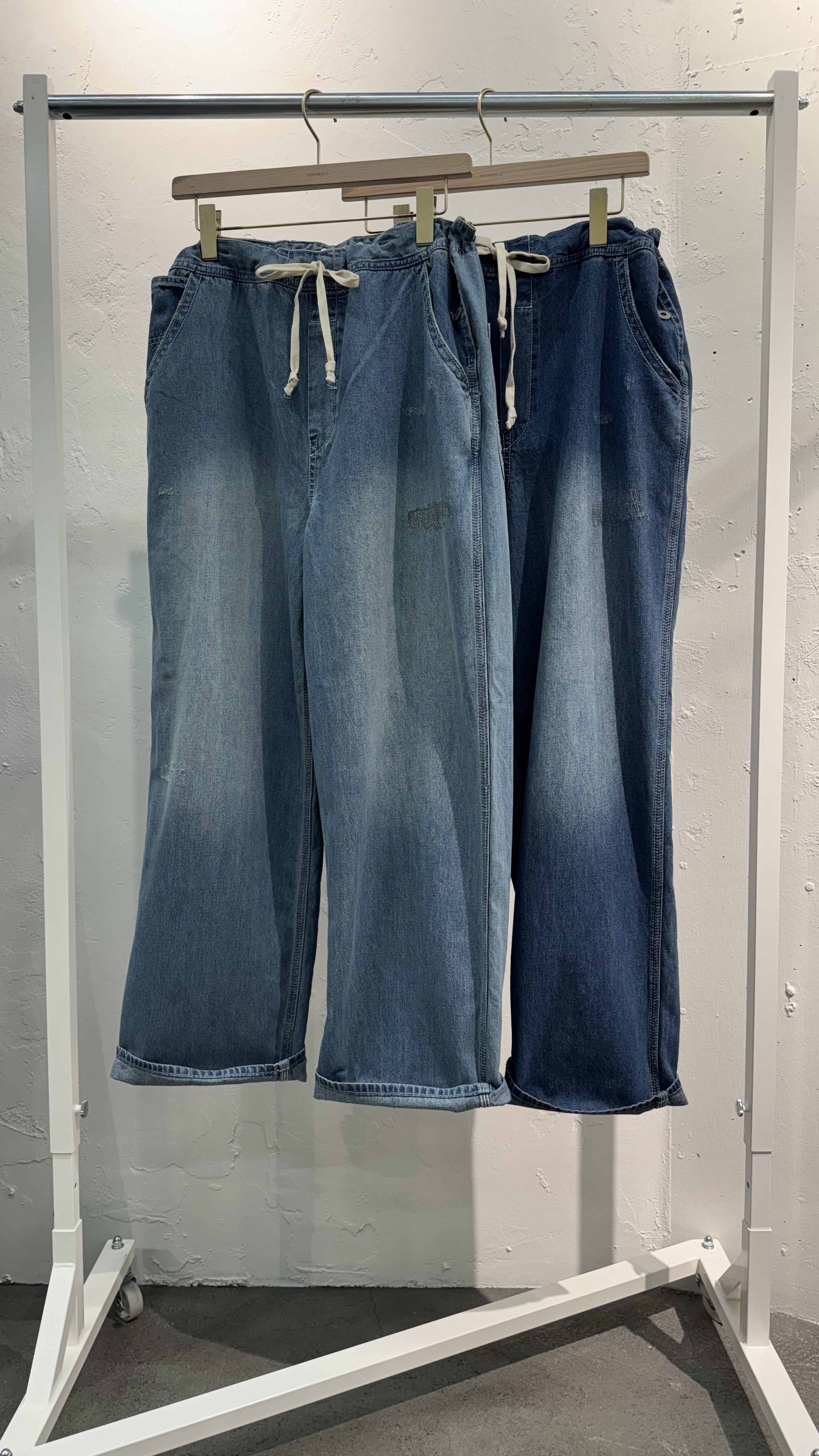 DENIM EASY PANTS for WOMEN】 – Johnbull Private labo の