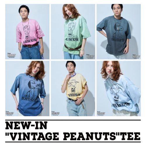 NEW-IN “Vintage PEANUTS” TEE