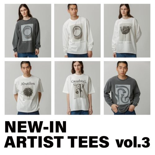 NEW-IN ARTIST TEES VOL.3
