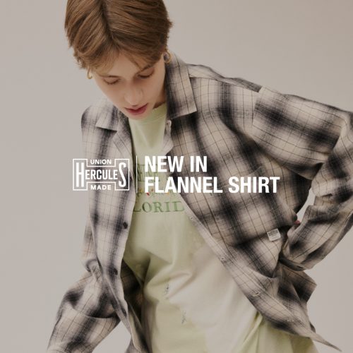 UNION HERCULES MADE NEW IN FLANNEL SHIRT